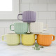Porcelain Mug Set - 6 Pcs